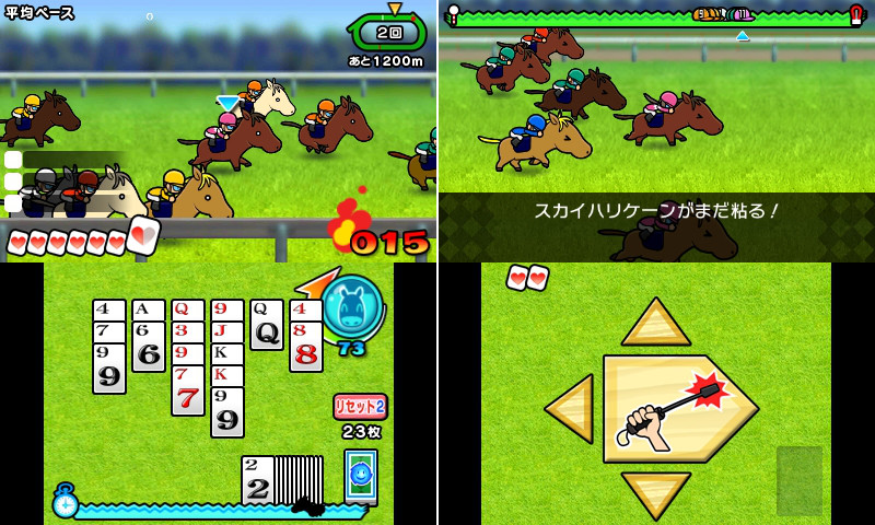 Illustration for article titled Pokémon Developer's New Game Crosses Horse Racing and... Solitaire